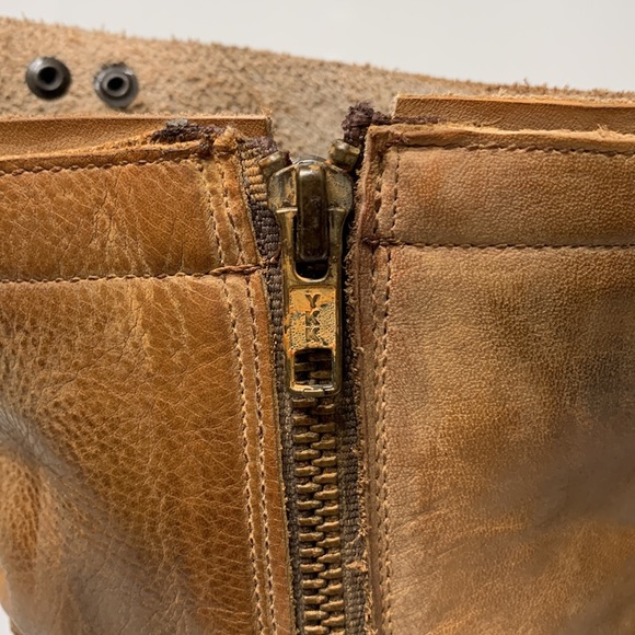 Bed Stu boot golden tan distressed wrapped - Picture 14 of 16